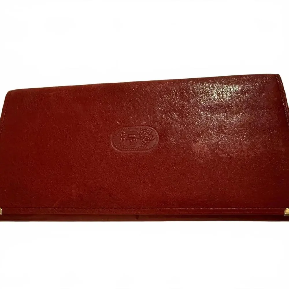 Carriage 1978 Red Leather Wallet